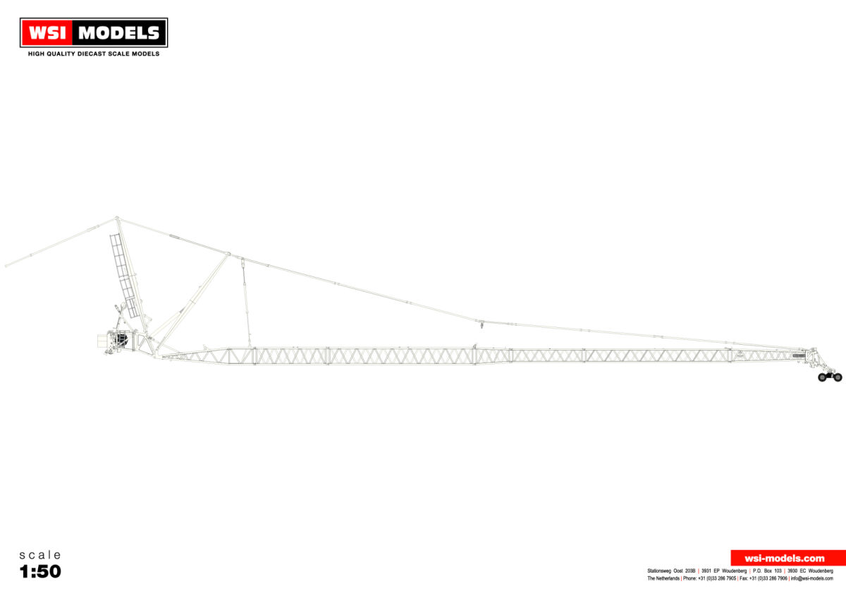 Premium Line; LIEBHERR LTM 1500 JIB WHIT | WSI Models