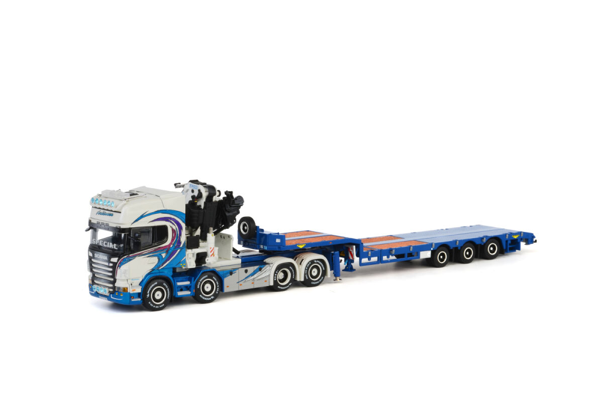 Aaltonen; Scania R(6) Fassi F1100 semidi | WSI Models