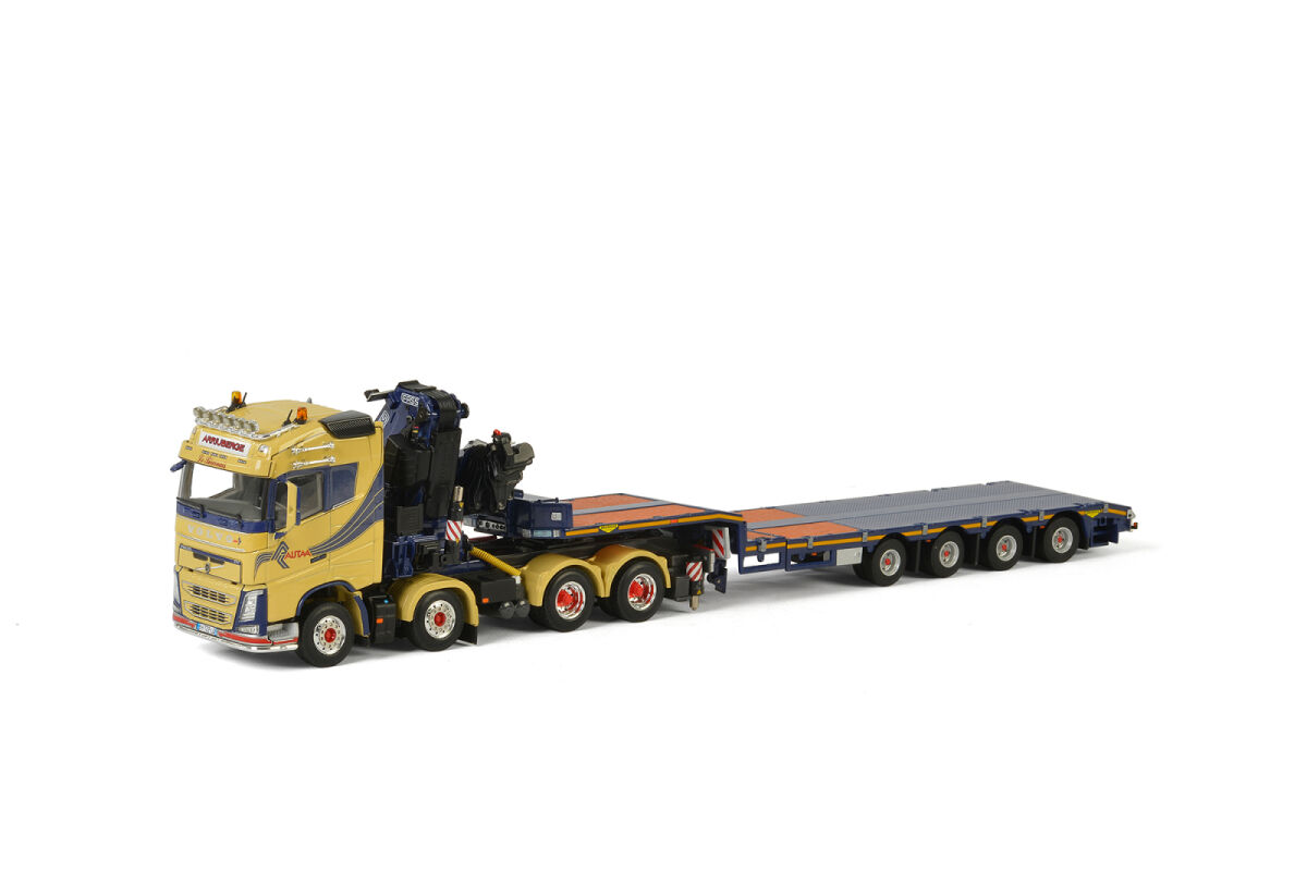 Autaa VOLVO FH4 GL 8x4 SEMI LOWLOADER - | WSI Models