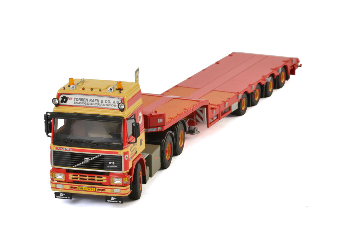 Torben Rafn; VOLVO F16 6x4 SEMI LOWLOADE | WSI Models