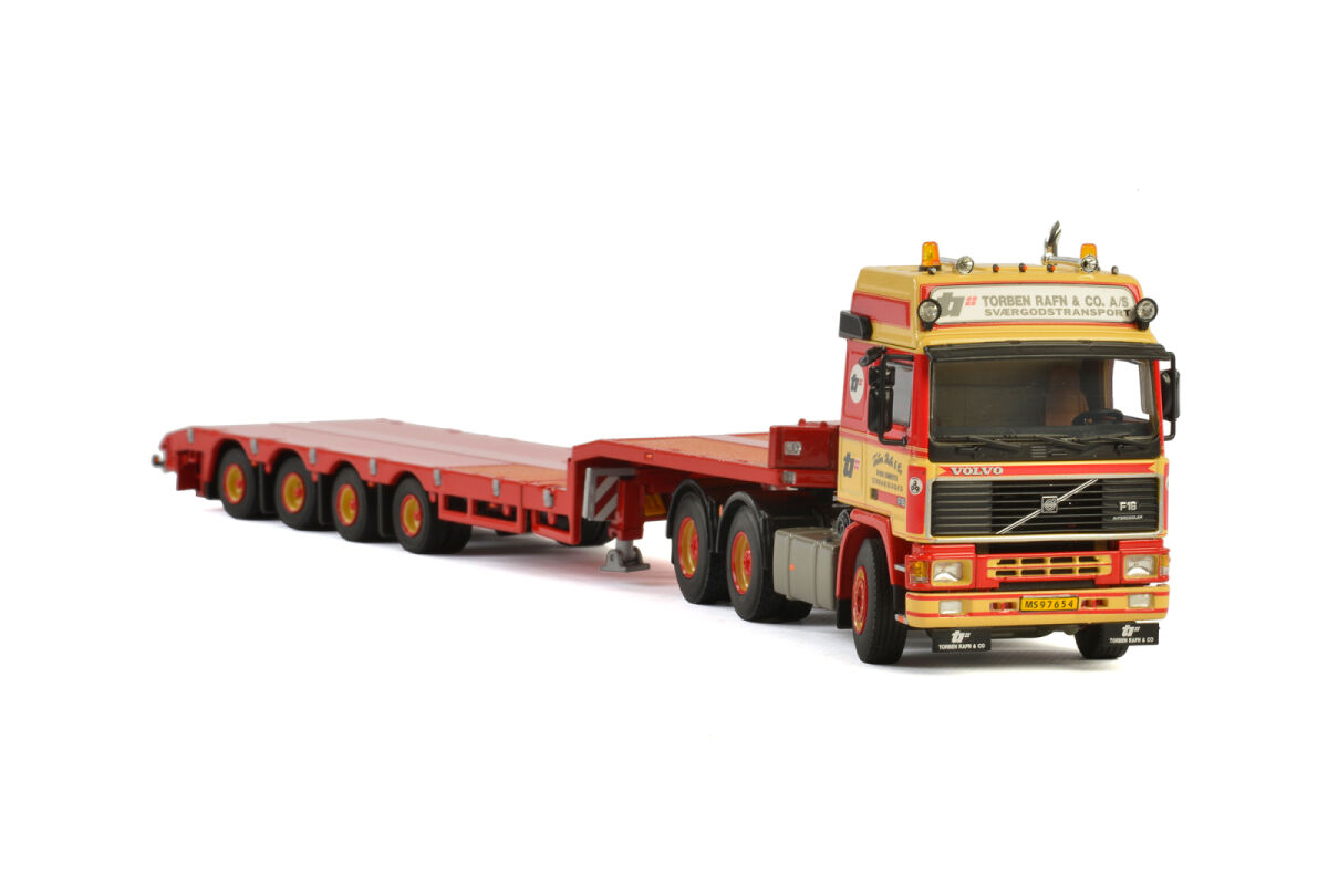 Torben Rafn; VOLVO F16 6x4 SEMI LOWLOADE | WSI Models