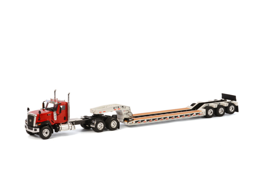 CAT CT680 6X4 RED ROGER LOWBOY 3-AXLE | WSI Models