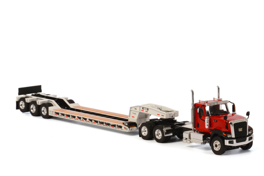 CAT CT680 6X4 RED ROGER LOWBOY 3-AXLE | WSI Models