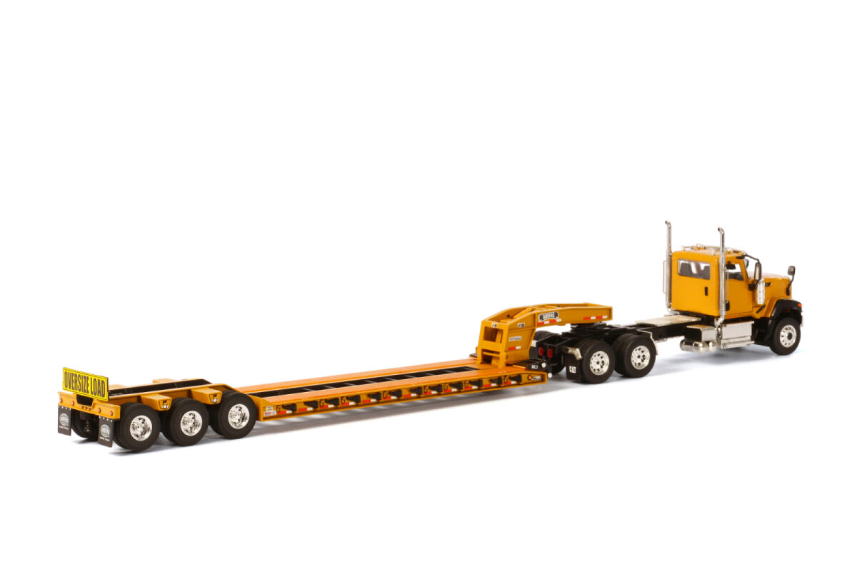 CAT CT680 6X4 CAT YELLOW ROGER LOWBOY 3- | WSI Models