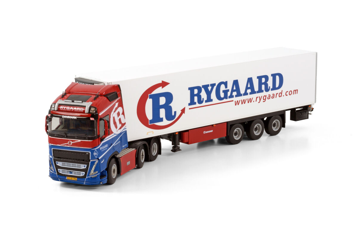 Rygaard; VOLVO FH5 GLOBETROTTER 6X2 TWIN | WSI Models