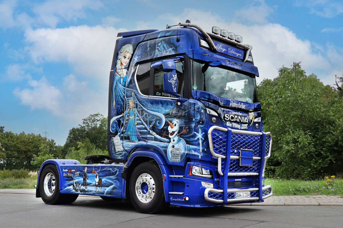 Ingo Dinges; SCANIA S HIGHLINE CS20H 4X2 | WSI Models