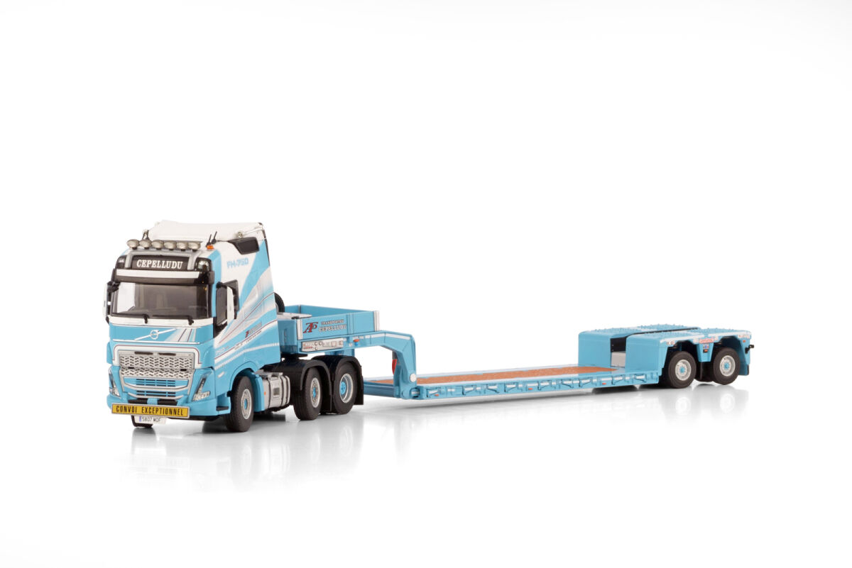 Cepelludo; VOLVO FH5 GLOBETROTTER 6X2 TW | WSI Models