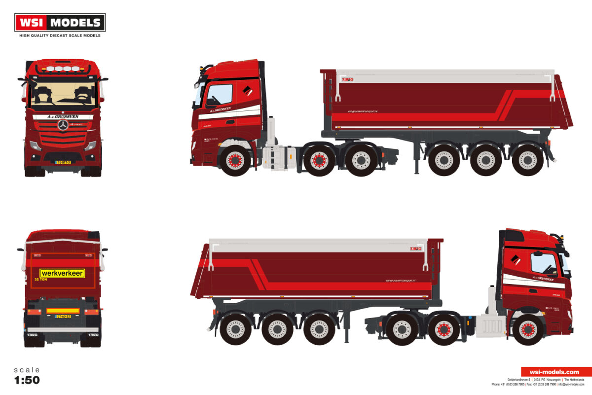 A. van Grunsven; MERCEDES-BENZ ACTROS MP | WSI Models